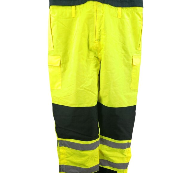 Reptyle Workwear Reflective Jacket & PIP Overalls Set Mens 2X Yellow A - Picture 9 of 16